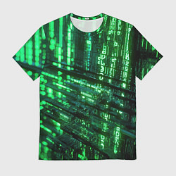 Футболка мужская Цифровая текстура, цвет: 3D-принт