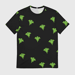 Футболка мужская Кислотные призраки, цвет: 3D-принт