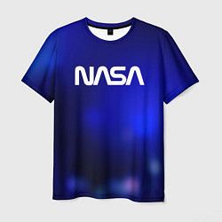 Футболка мужская Nasa звёздное небо, цвет: 3D-принт