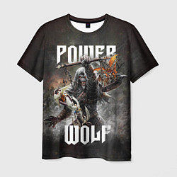 Футболка мужская Powerwolf: werewolf, цвет: 3D-принт