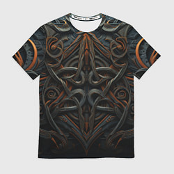 Футболка мужская Орнамент в викинг-стиле, цвет: 3D-принт