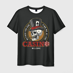 Футболка мужская Casino, цвет: 3D-принт