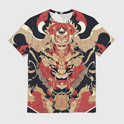 Футболка мужская Татуировка дух дракона, цвет: 3D-принт