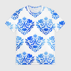 Футболка мужская Floral pattern - watercolor, цвет: 3D-принт