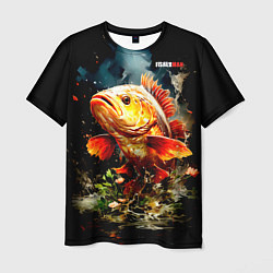 Футболка мужская Carp fisherman, цвет: 3D-принт