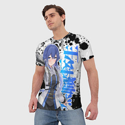 Футболка мужская Рокси из Реинкарнации безработного, цвет: 3D-принт — фото 2