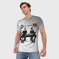 Футболка мужская Depeche Mode - Mememto Mori Dave and Martin, цвет: 3D-принт — фото 2