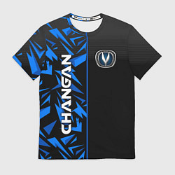 Футболка мужская Changan - blue uniform, цвет: 3D-принт