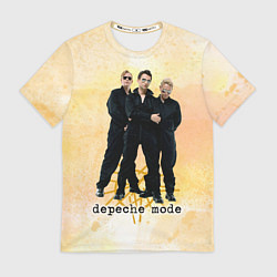 Футболка мужская Depeche Mode - Universe band, цвет: 3D-принт