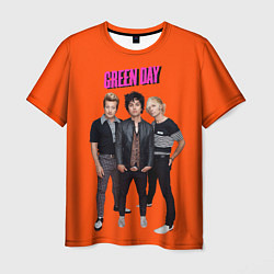 Футболка мужская Green Day trio, цвет: 3D-принт
