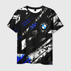 Футболка мужская BMW stripes color auto sport, цвет: 3D-принт
