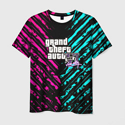 Футболка мужская GTA6 vice city game, цвет: 3D-принт