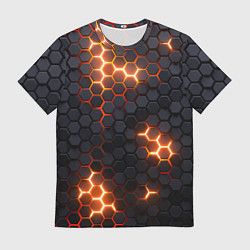 Футболка мужская Неоновый желтый, цвет: 3D-принт