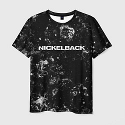 Футболка мужская Nickelback black ice, цвет: 3D-принт
