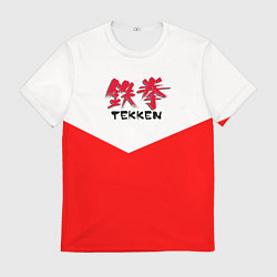 Футболка мужская Tekken текстура файтинг япония, цвет: 3D-принт