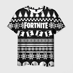 Футболка мужская Fortnite epic games pattern, цвет: 3D-принт