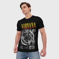 Футболка мужская Nirvana forever, цвет: 3D-принт — фото 2