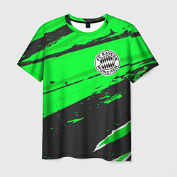 Футболка мужская Bayern sport green, цвет: 3D-принт