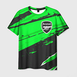 Футболка мужская Arsenal sport green, цвет: 3D-принт