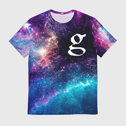 Футболка мужская Garbage space rock, цвет: 3D-принт