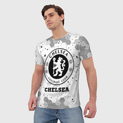 Футболка мужская Chelsea sport на светлом фоне, цвет: 3D-принт — фото 2