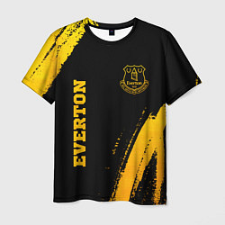 Футболка мужская Everton - gold gradient вертикально, цвет: 3D-принт