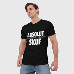 Футболка мужская Skuf absolut, цвет: 3D-принт — фото 2