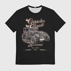 Футболка мужская Традиционный хотрод в стиле rat, цвет: 3D-принт