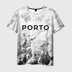 Футболка мужская Porto white graphite, цвет: 3D-принт