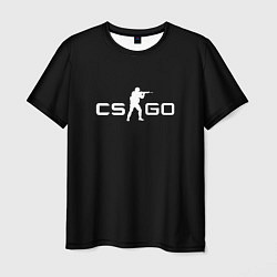 Футболка мужская Counter strike logo, цвет: 3D-принт