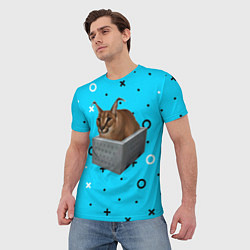 Футболка мужская Шлепа в коробке, цвет: 3D-принт — фото 2