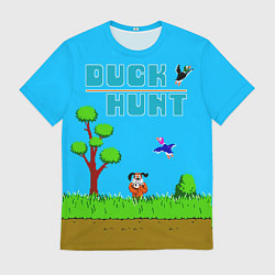 Футболка мужская Duck hunt dog, цвет: 3D-принт