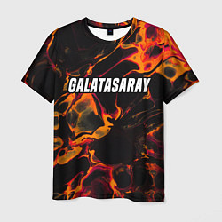 Футболка мужская Galatasaray red lava, цвет: 3D-принт