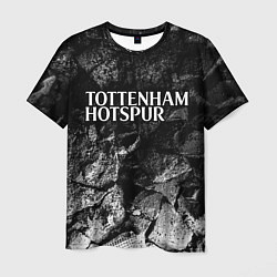 Футболка мужская Tottenham black graphite, цвет: 3D-принт