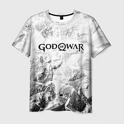 Футболка мужская God of War white graphite, цвет: 3D-принт