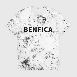 Футболка мужская Benfica dirty ice, цвет: 3D-принт