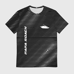 Футболка мужская Papa Roach metal rock lines, цвет: 3D-принт