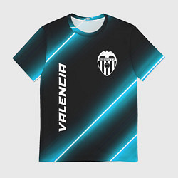Футболка мужская Valencia неоновые лампы, цвет: 3D-принт