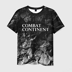 Футболка мужская Combat Continent black graphite, цвет: 3D-принт