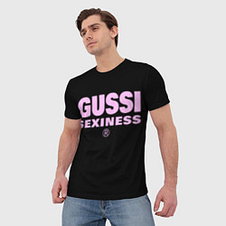 Футболка мужская Гусси - сексуальность, цвет: 3D-принт — фото 2