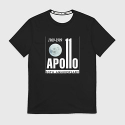 Футболка мужская Apollo space, цвет: 3D-принт
