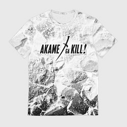 Футболка мужская Akame ga Kill white graphite, цвет: 3D-принт