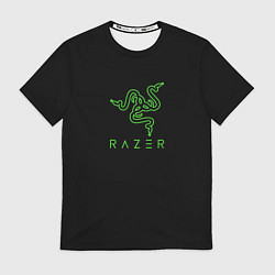 Футболка мужская Razer logo brend, цвет: 3D-принт