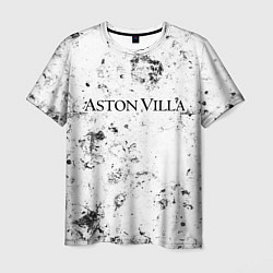 Футболка мужская Aston Villa dirty ice, цвет: 3D-принт