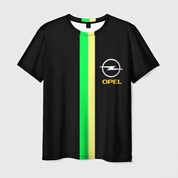 Футболка мужская Opel line geometry, цвет: 3D-принт