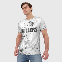 Футболка мужская The Killers dirty ice, цвет: 3D-принт — фото 2