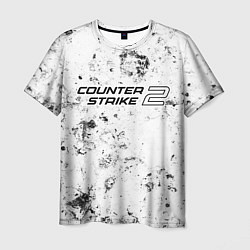 Футболка мужская Counter-Strike 2 dirty ice, цвет: 3D-принт