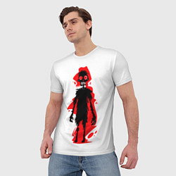 Футболка мужская Красный Зомби, цвет: 3D-принт — фото 2