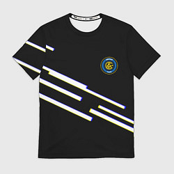 Футболка мужская Inter line fc, цвет: 3D-принт