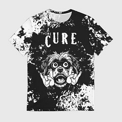 Футболка мужская The Cure рок пес, цвет: 3D-принт
